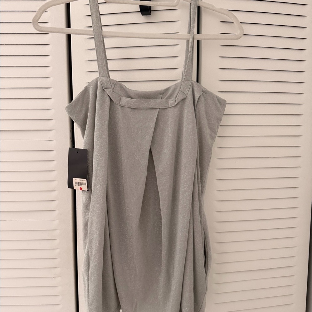 See By Chloe Light Gray sleeves top
